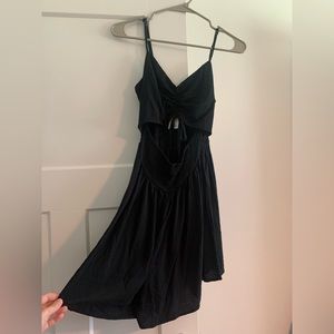 Hollister black cut out romper. Size Medium. NWT.